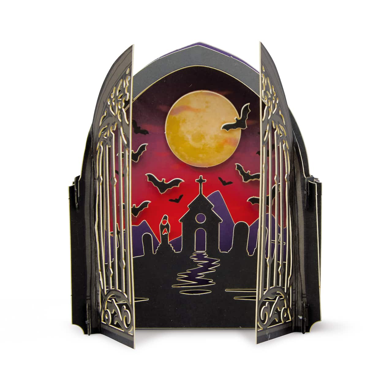 Haunted Cemetery Paper Diorama Kit by Recollections™